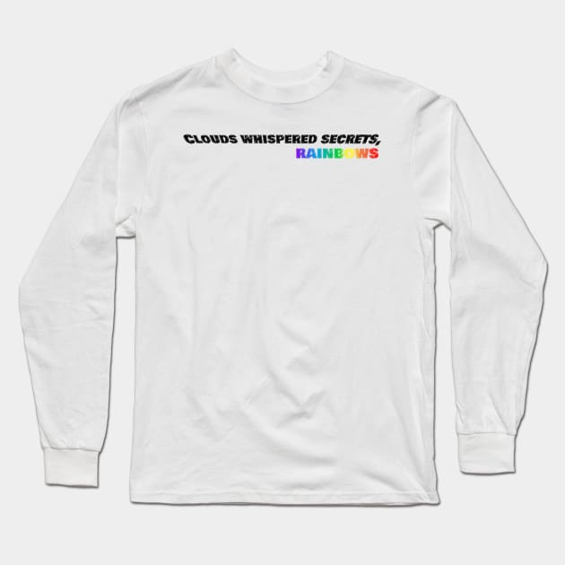 Rainbow Long Sleeve T-Shirt by stefy